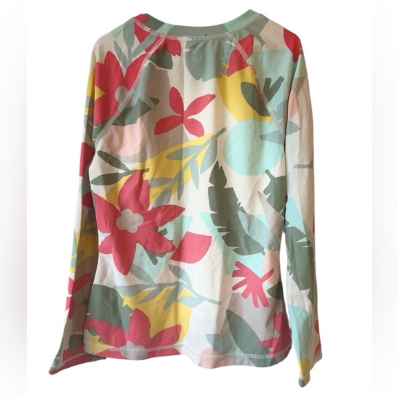 Tea Collection Floral Girls Rashguard - Picture 2 of 7